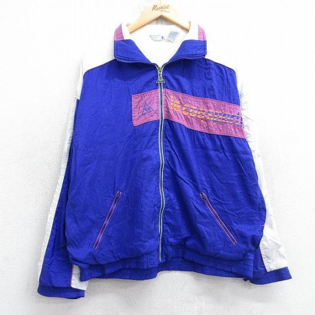 古着通販 L☆古着 ルコックスポルティフ 長袖 ナイロン ジャケット