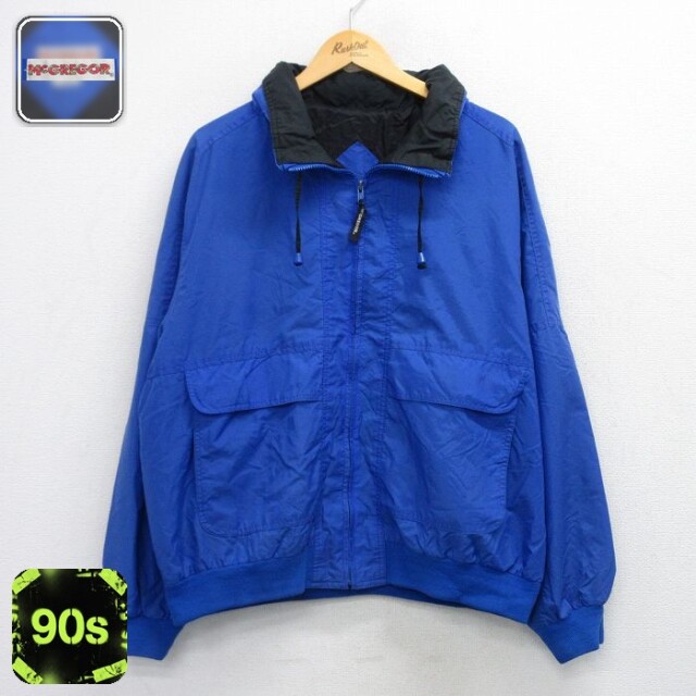 マックレガー 90s ナイロンジャケット ブルー XL | 古着
