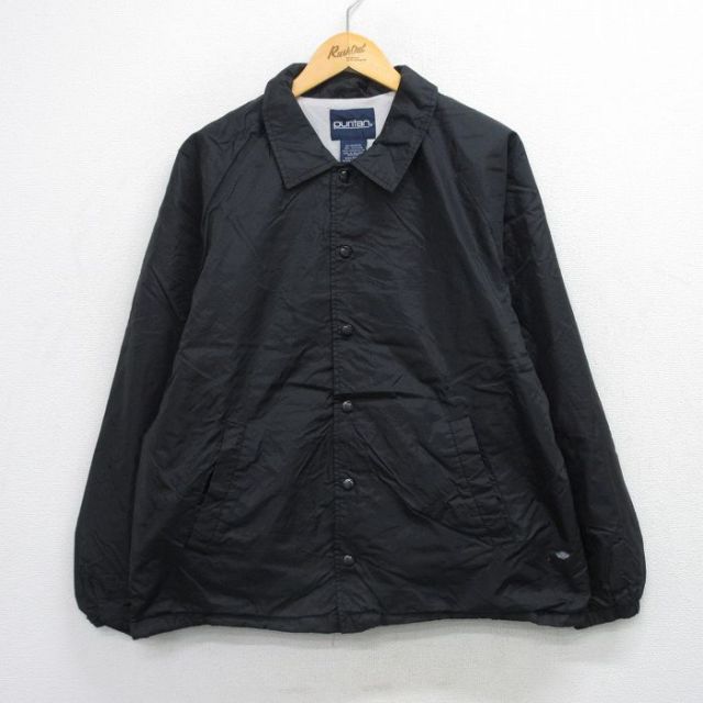 【20%OFF】ピューリタン 00s ラグランナイロンジャケット ブラック L | 古着