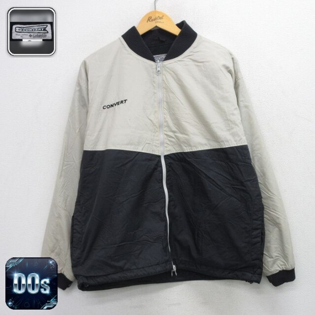 【50%OFF】コロンビア 00s ナイロンジャケット CONVERT ブラック L | 古着