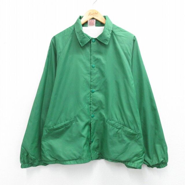 90s ナイロンジャケット グリーン L | 古着