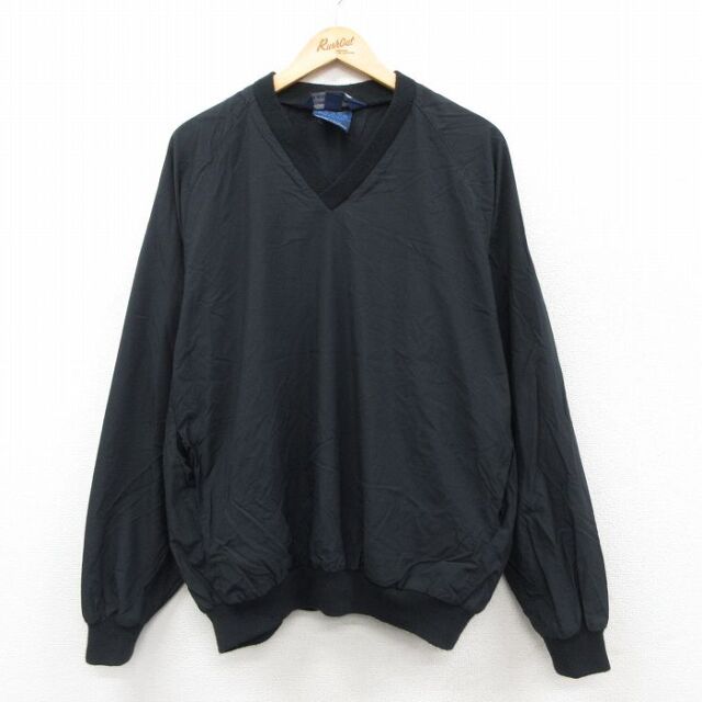 【20%OFF】ナイロンジャケット 黒 XL | 古着