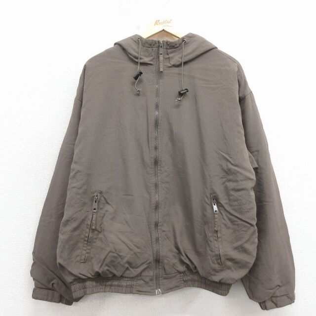 カベラス 00s 長袖ナイロンジャケット ベージュ XL | 古着