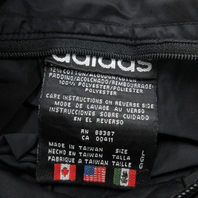 古着通販 XL☆古着 アディダス adidas 長袖 ナイロン ジャケット