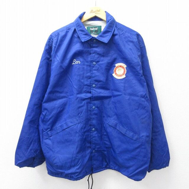 Dunbrooke 90s ナイロンジャケット BOCA ブルー メンズXL相当 | 古着