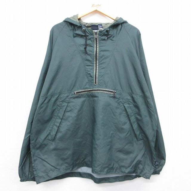古着通販 XL☆古着 シェラデザイン 長袖 ハーフジップ ナイロン