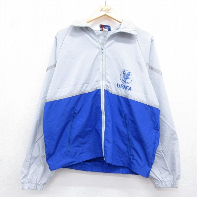 ナイロンジャケット 90s ミリタリー USAFA グレー L | 古着