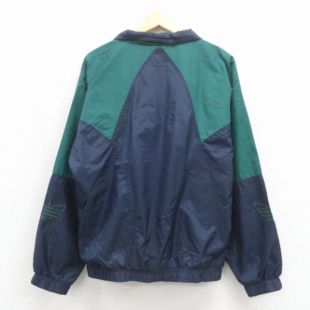 古着通販 M☆古着 アディダス adidas 長袖 ナイロン ジャケット メンズ