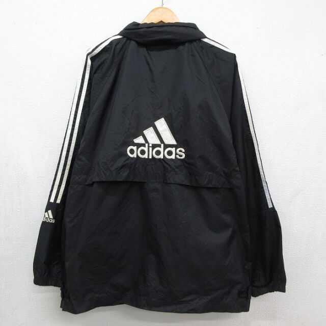 古着通販 XL☆古着 アディダス adidas 長袖 ナイロン ジャケット