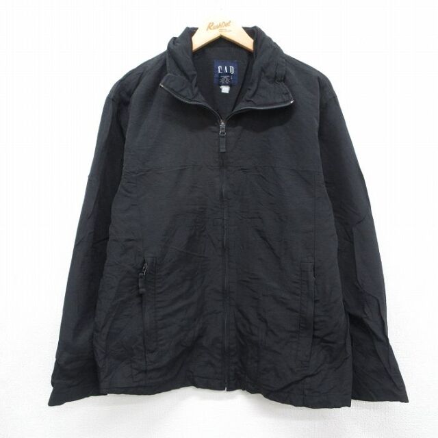 古着通販 M☆古着 ギャップ GAP 長袖 ナイロン ジャケット メンズ 00