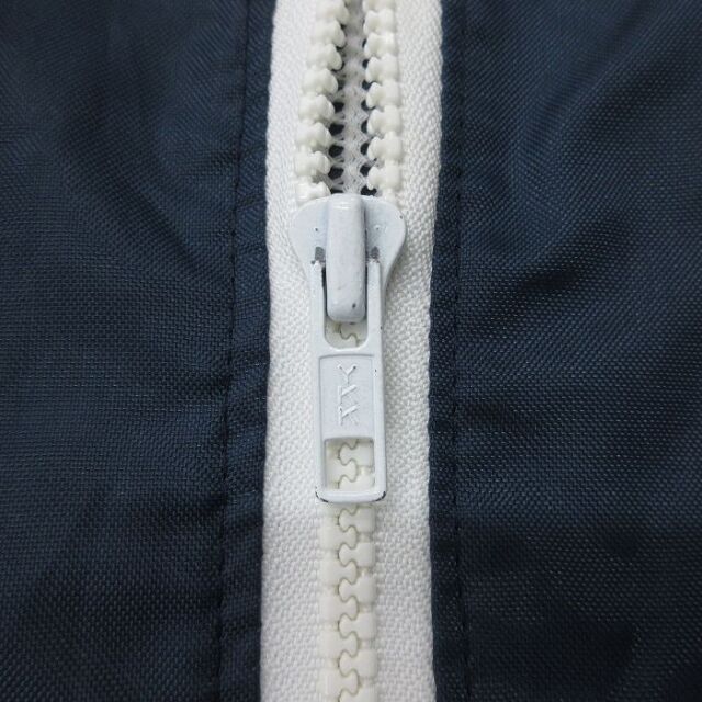 古着通販 XL☆古着 長袖 ハーフジップ ナイロン ジャケット メンズ 90