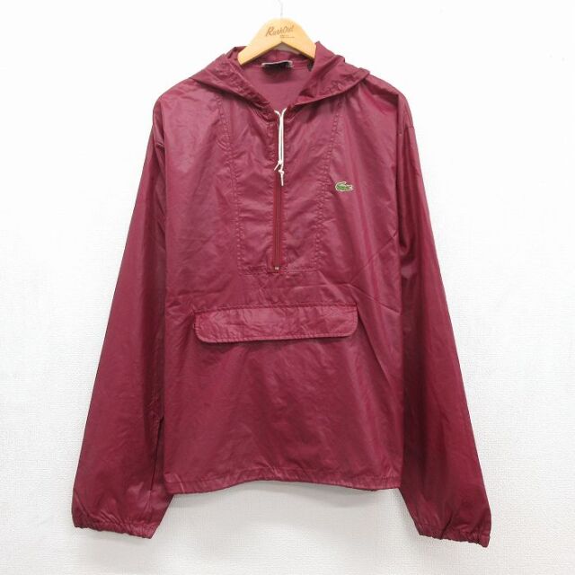 古着通販 XL☆古着 ラコステ LACOSTE IZOD 長袖 ブランド ナイロン