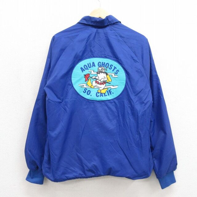 古着通販 L☆古着 長袖 ハーフジップ ナイロン ジャケット アノラック