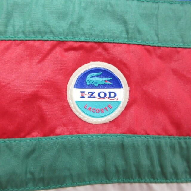 IZOD LACOSTE（アイゾッド ラコステ）のヴィンテージ品ジャケット 古着通販 M☆古着 IZOD LACOSTE アイゾッド ラコステ 長袖 ナイロン
