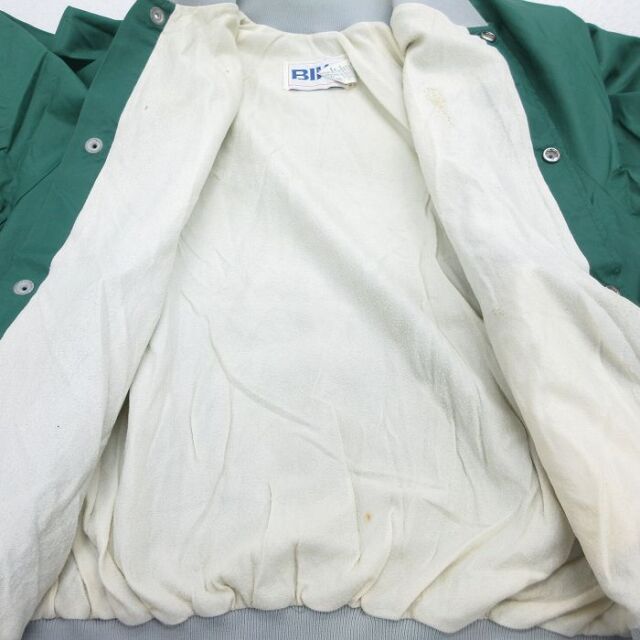 古着通販 M☆古着 長袖 ナイロン ジャケット メンズ 80年代 80s