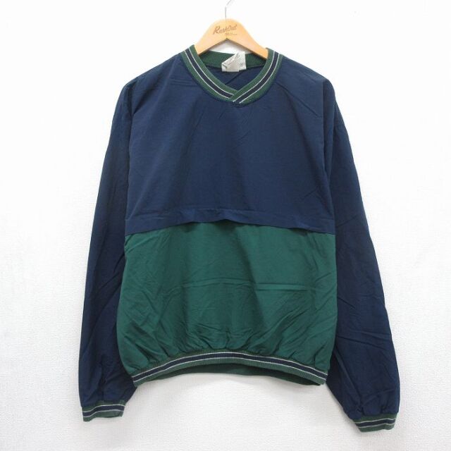 リー 90s ナイロンジャケット ネイビー メンズL相当 | 古着