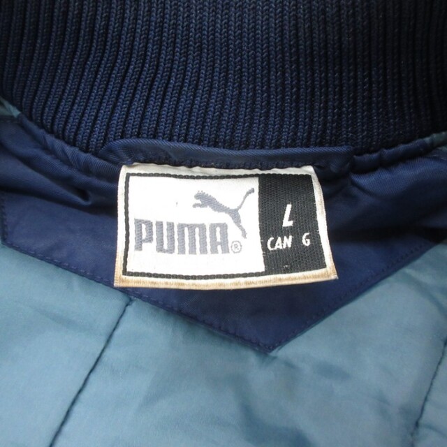 古着通販 XL☆古着 PUMA プーマ 長袖 ナイロン ジャケット メンズ 90