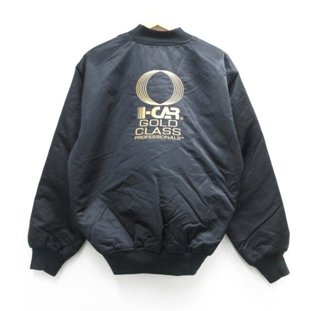 GAME Sportswear 90s ナイロンジャケット ししゅう I-CAR キルティング ブラック メンズXL相当 | 古着
