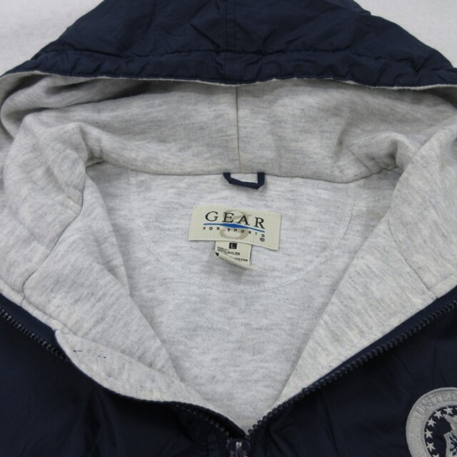 古着通販 M☆古着 GEAR FOR SPORTS 長袖 ナイロン ジャケット パーカー