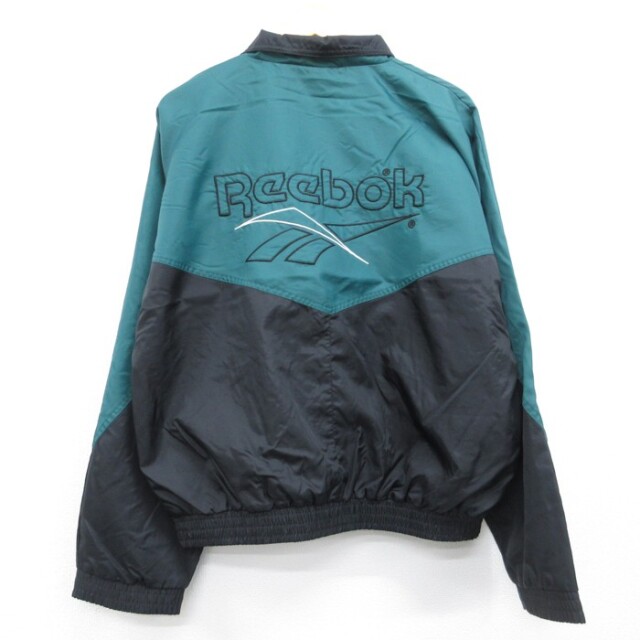 古着通販 XL☆古着 リーボック REEBOK 長袖 ナイロン ジャケット