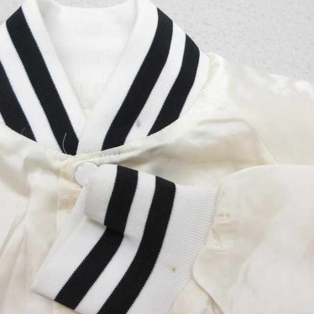 古着通販 XL☆古着 長袖 ナイロン ジャケット メンズ 80年代 80s