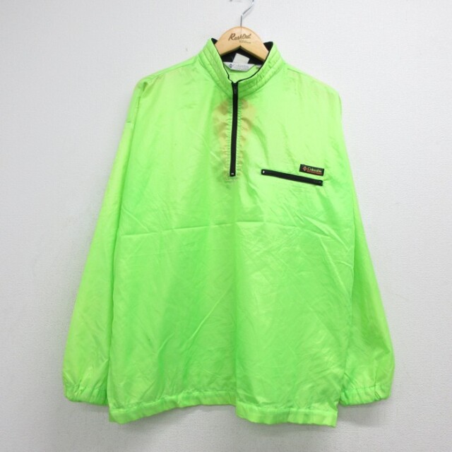 古着通販 XL☆古着 Columbia コロンビア 長袖 ナイロン ジャケット