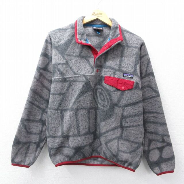 M/古着 パタゴニア patagonia 長袖 キルティング ジャケット メンズ スナップT ブラウン 26jul15 古着通販 M☆古着 パタゴニア patagonia 長袖 キルティング ジャケット