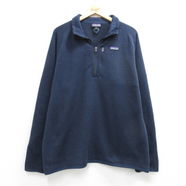 パタゴニア 長袖ジャケット ベターセーター ネイビー メンズXL相当 | 古着
