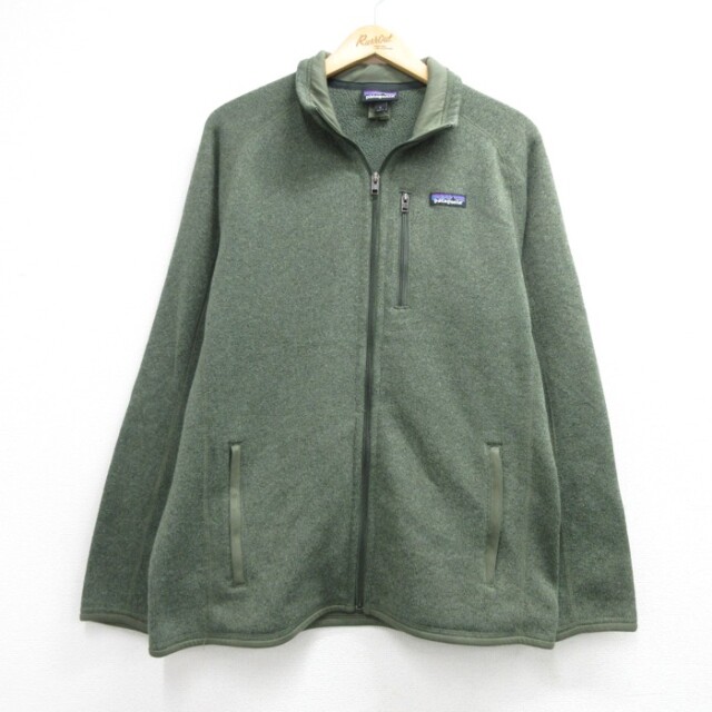 パタゴニア 長袖ジャケット ベターセーター カーキ メンズL相当 | 古着