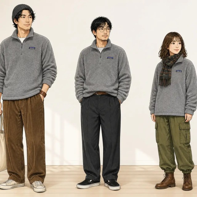 古着通販 L☆古着 パタゴニア patagonia 長袖 ジャケット ハーフジップ