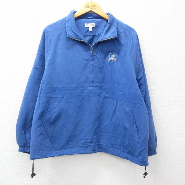 golfickers ハーフジップジャケット青XL