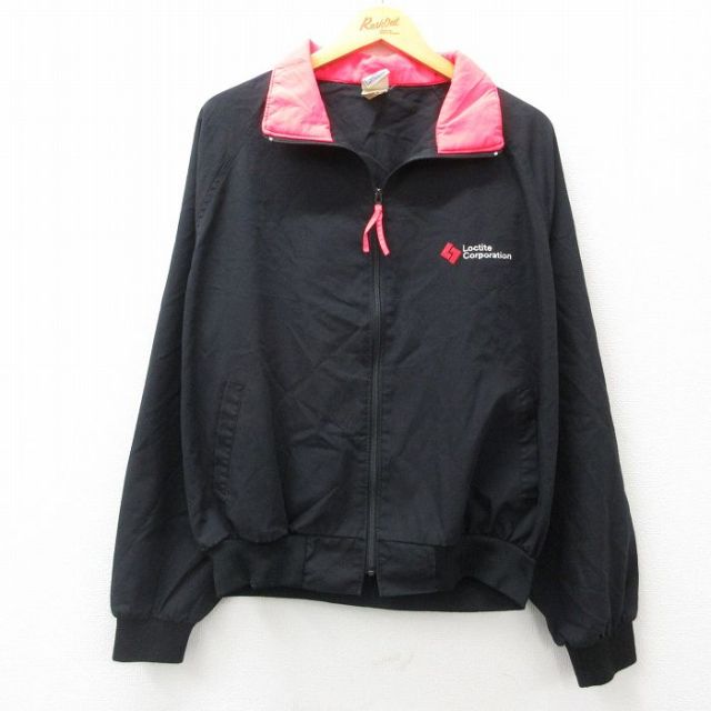 【50%OFF】90s ラグランジャケット ブラック XL | 古着