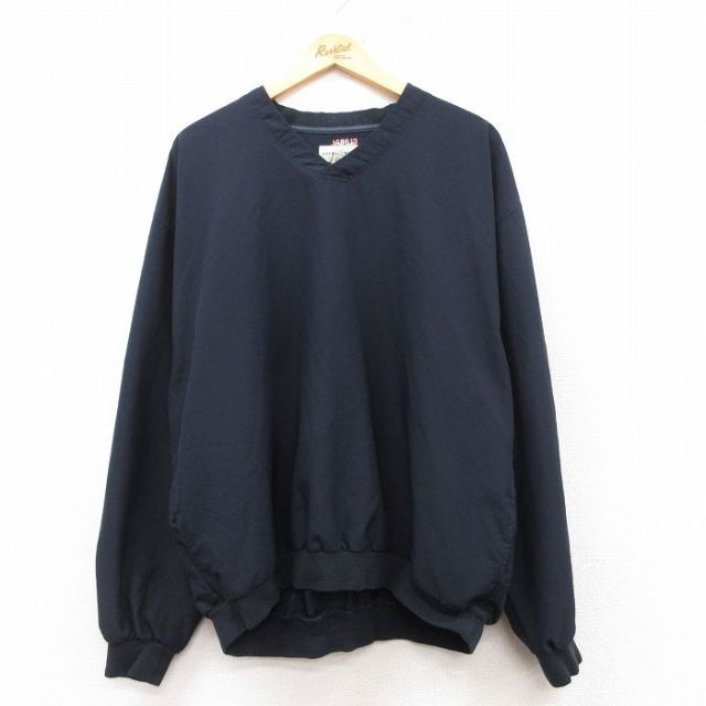 【50%OFF】CUTTER 長袖ジャケット Vネック ブラック XL | 古着