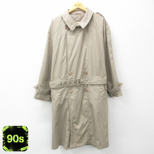90s コート ベージュ XL | 古着