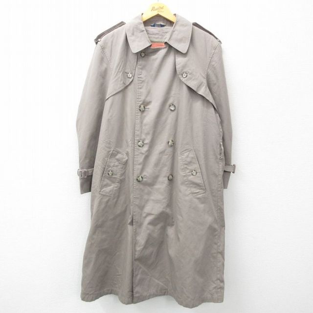 【50%OFF】タウンクラフト 90s トレンチコート カーキ XL | 古着