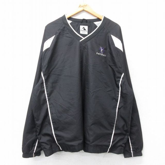 【50%OFF】ラグラン長袖ジャケット 内側メッシュ ブラック XL | 古着