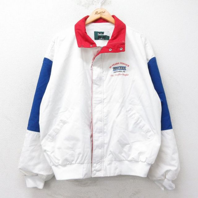 【50%OFF】Dunbrooke 90s 長袖ジャケット WALKER ホワイト XL | 古着