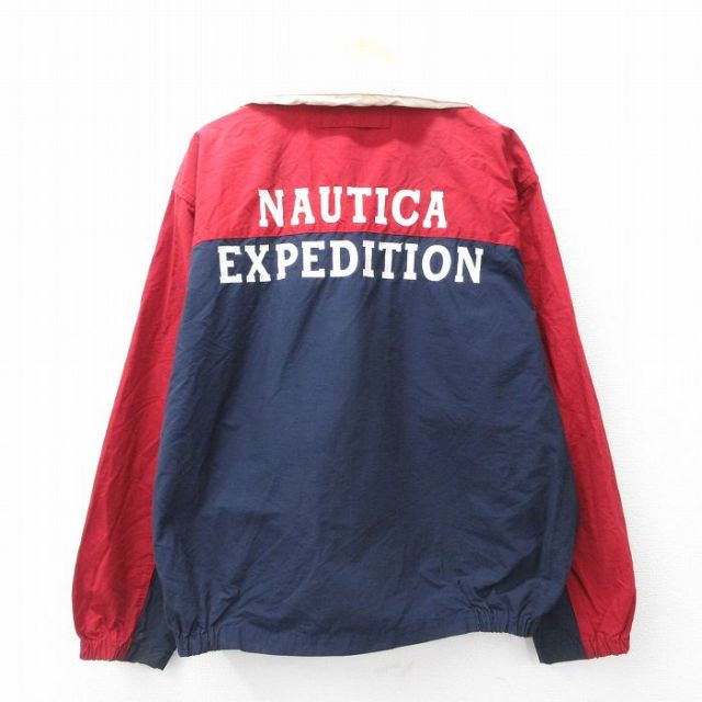 ノーティカ 90s ジャケット EXPEDITION ネイビー XL | 古着
