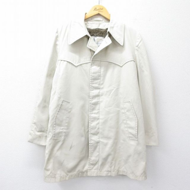 【50%OFF】ロンドンフォグ 80s コート 内側ファー ベージュ M | 古着