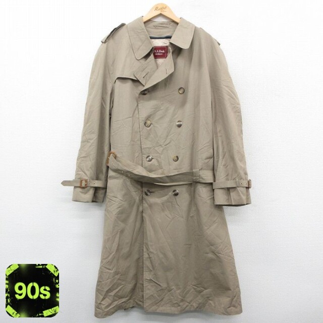JOS A BANK 90s トレンチコート ベージュ XL | 古着