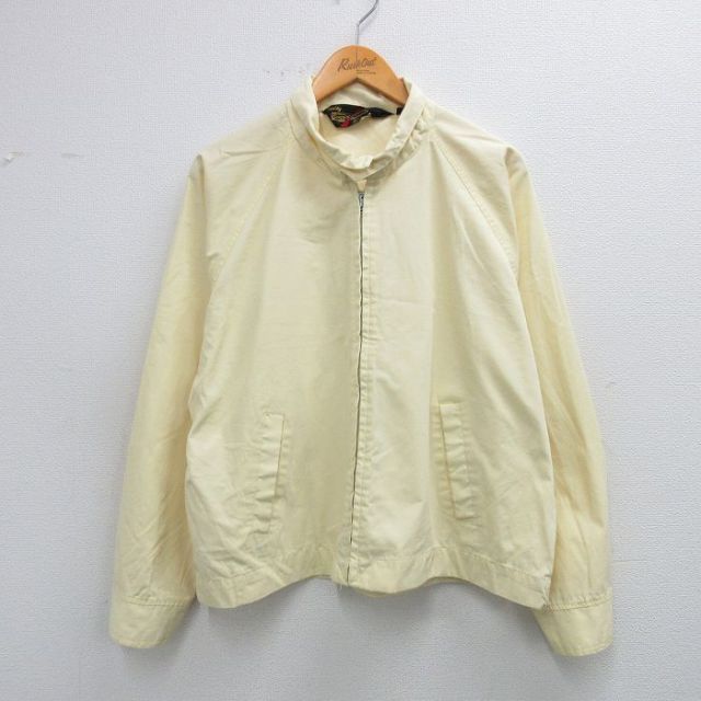 【50%OFF】シアーズ 80s ラグランジャケット イエロー XL | 古着