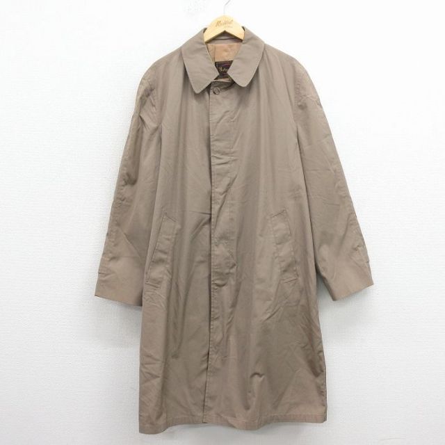 XL★古着 長袖 コート メンズ 90年代 90s ロング丈 USA製  25nov28