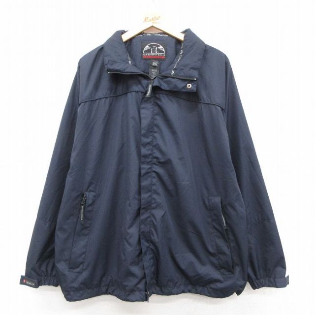 【50%OFF】BMO 長袖ジャケット リップストップ ネイビー XL | 古着