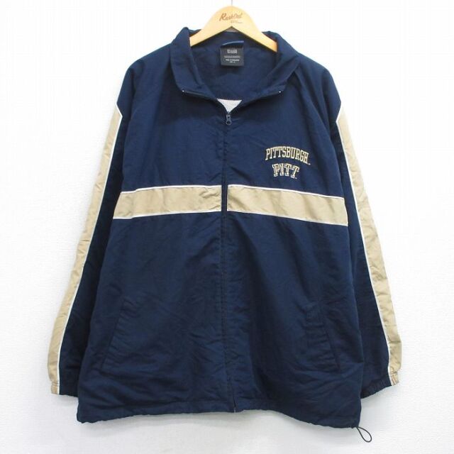 【50%OFF】ラグラン ジャケット ピッツバーグ ネイビー XL | 古着