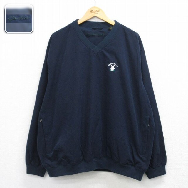 長袖ジャケット ネイビー XL | 古着