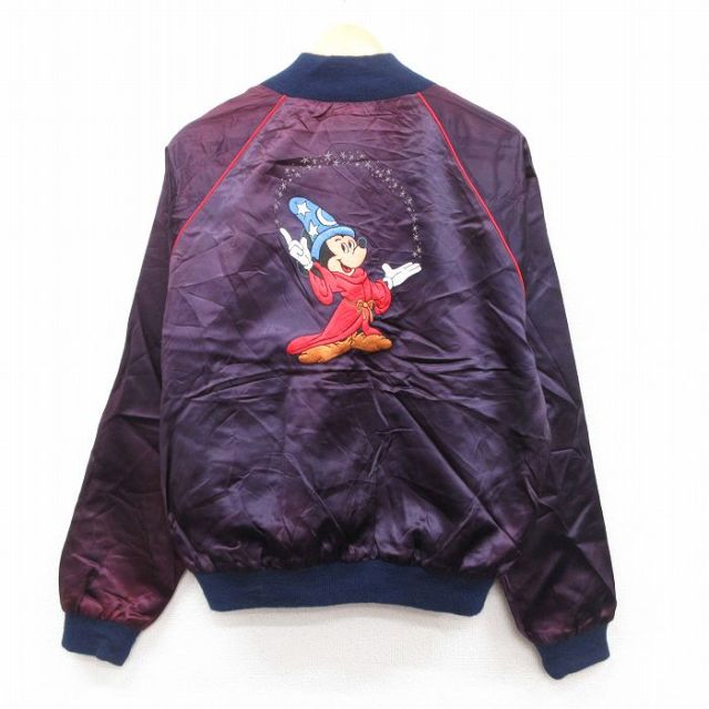 古着通販 L☆古着 長袖 ジャケット メンズ 80年代 80s ディズニー