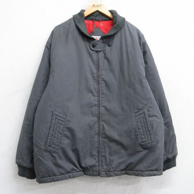 XL★古着 マックレガー 長袖 ジャケット メンズ 90年代 90s ショールカラー 濃グレー 26jan13