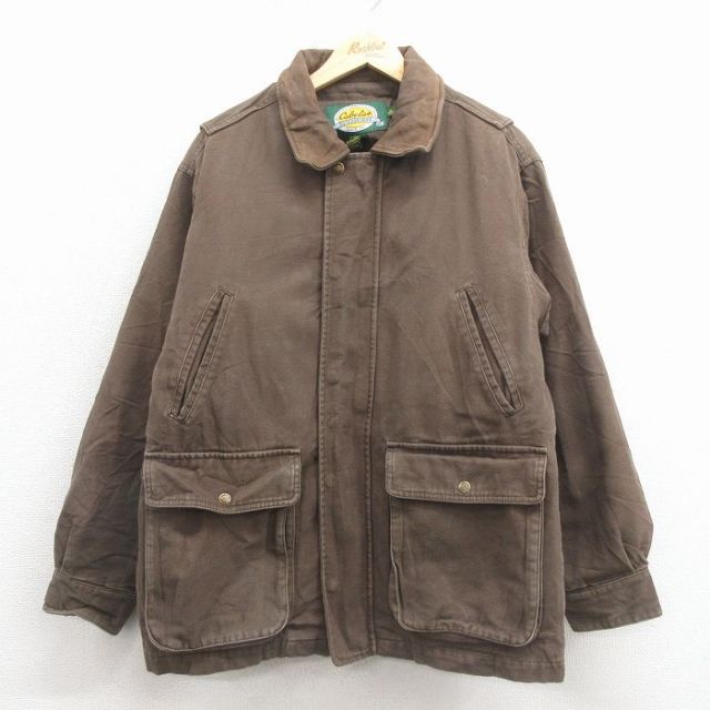 【20%OFF】カベラス 00s ジャケット 襟レザー ブラウン XL | 古着