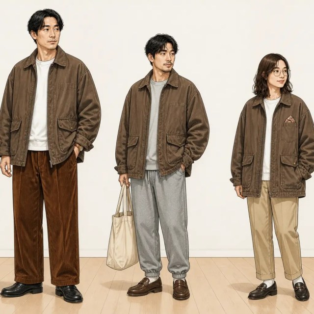 XL/古着 カベラス 長袖 ジャケット メンズ 00年代 00s ダック地 襟レザー コットン こげ茶 内側キルティング【spe】 26jan17 古着通販 XL☆古着 カベラス 長袖 ジャケット メンズ 00年代 00s
