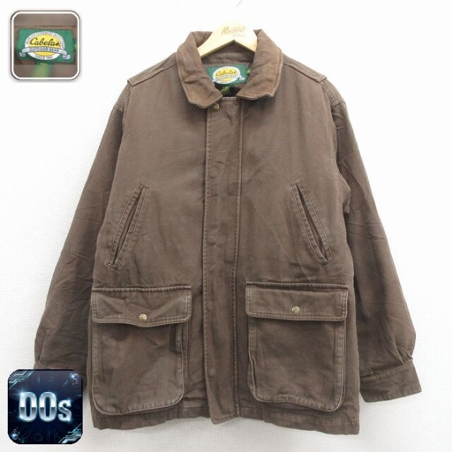 【50%OFF】カベラス 00s ジャケット 襟レザー ブラウン XL | 古着